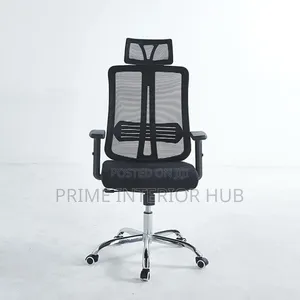 Executive Mesh Office Chair With Headrest