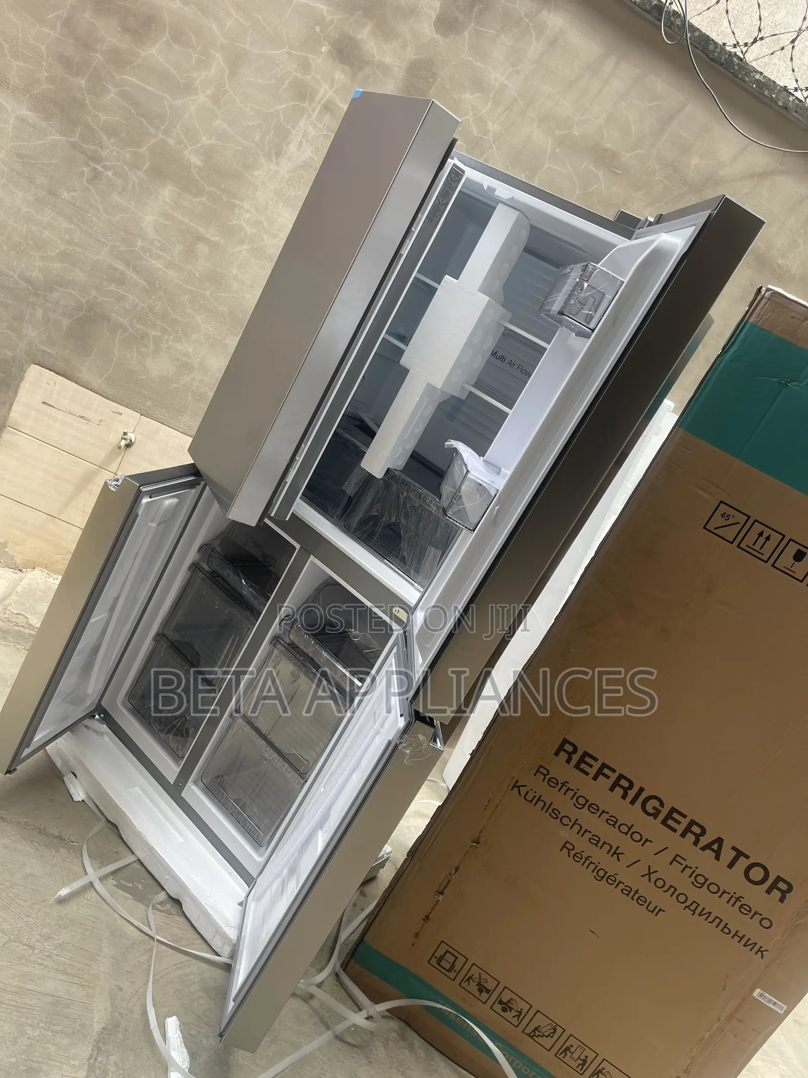Hisense 4-Door Fridge for Everyday Freshness and Convenience