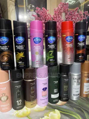 Unisex Body Spray Deodorants