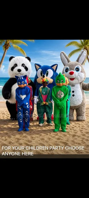 Kiddies Party MC and Mascots | Costume Rentals in Benin City