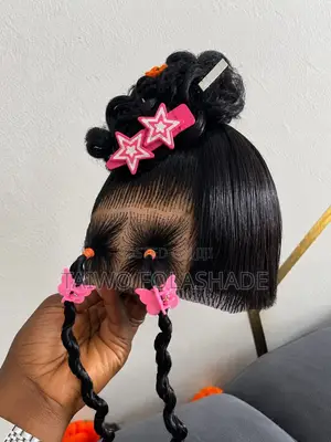 A 6month to 1year Old Glueless 360 Baby Wig