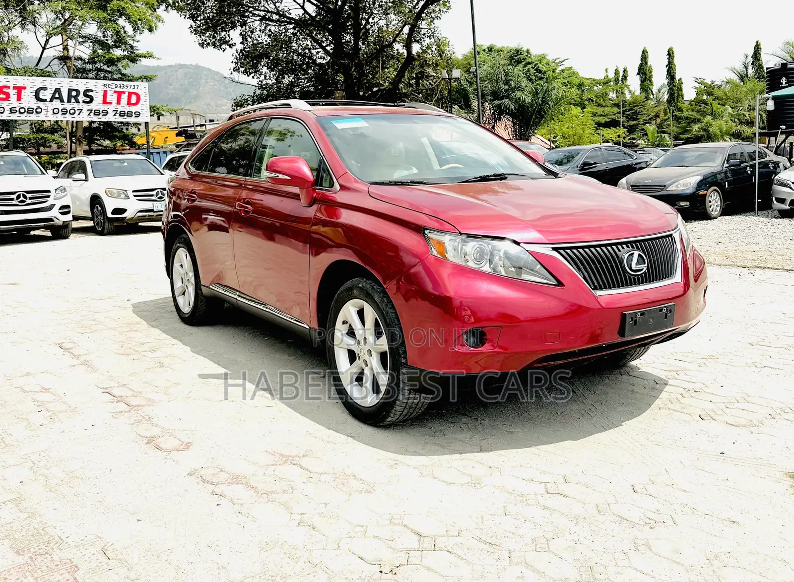 Lexus RX 350 2010 Maroon