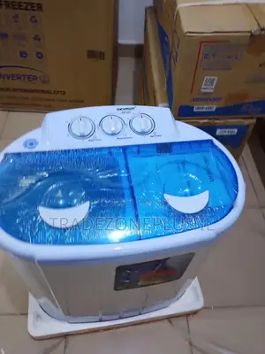SkyRun 5kg Twin Tub Washer for Small Household Loads