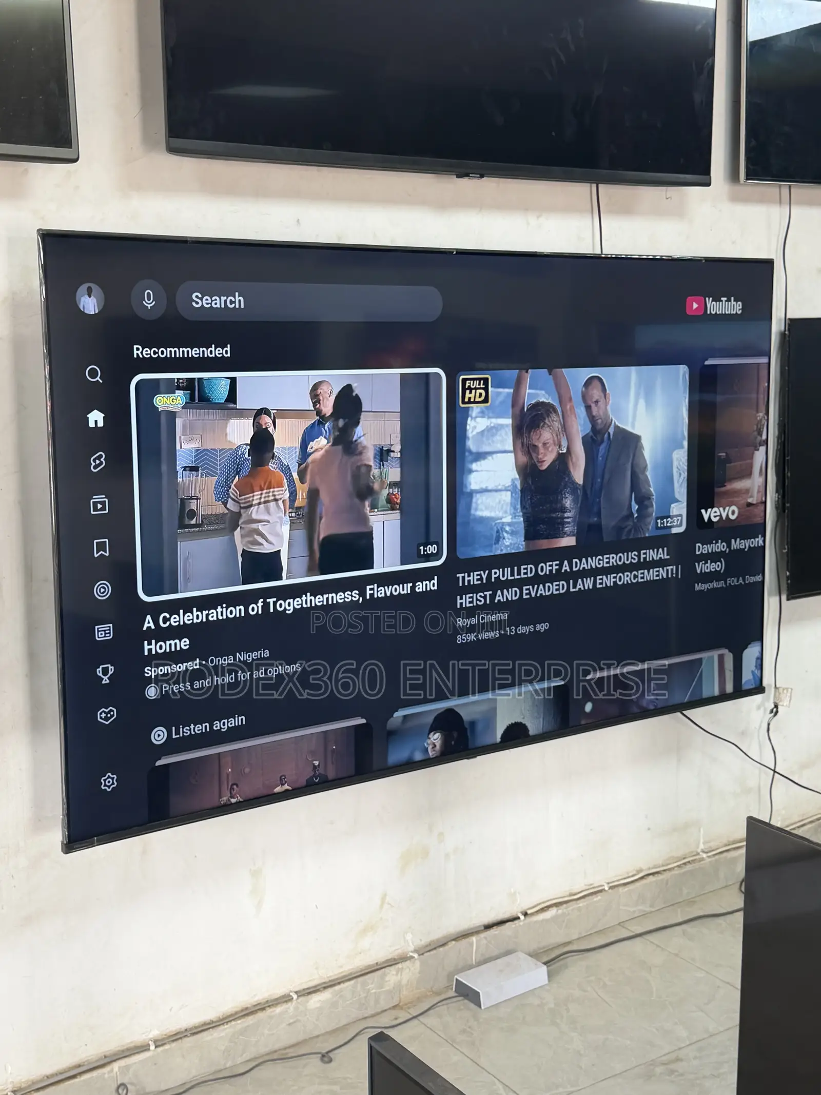 75” Hisense Smart TV