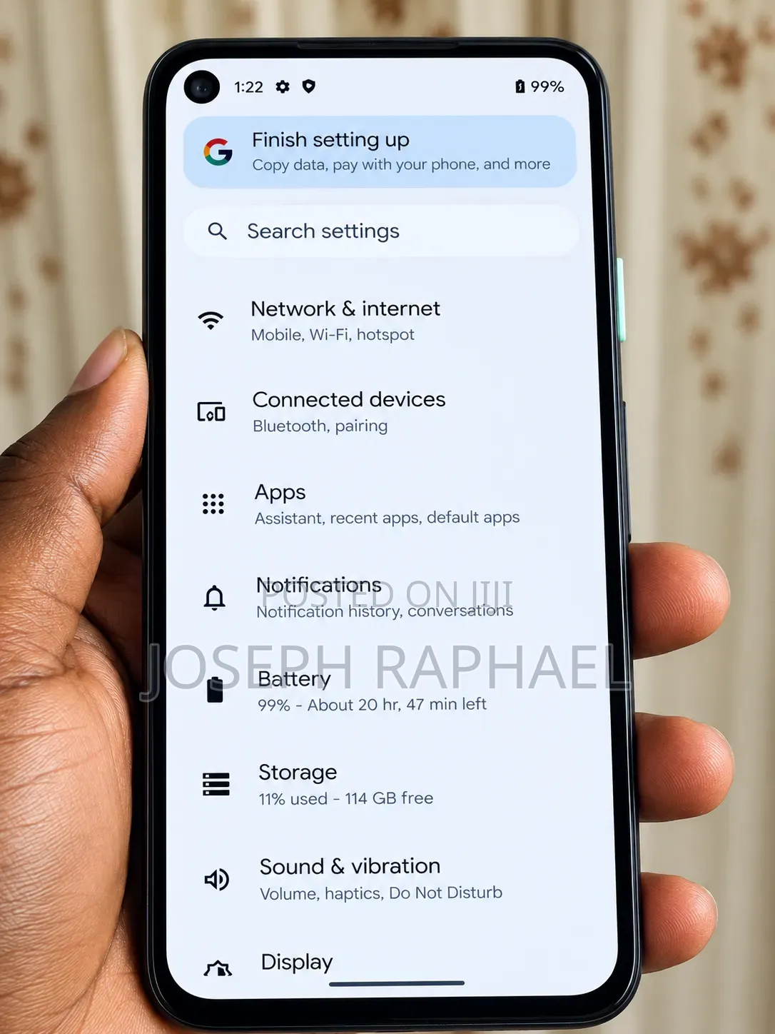 Google Pixel 4a 128 GB Black