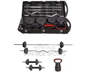 55kg Dumbbell Set With Free Training Gloves- Payment on Delivery