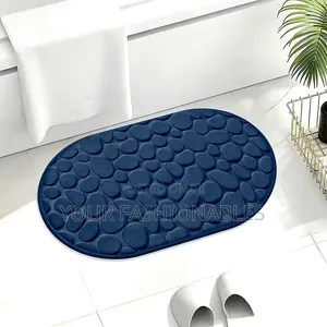 Soft Pebbles Oval Bath Mat