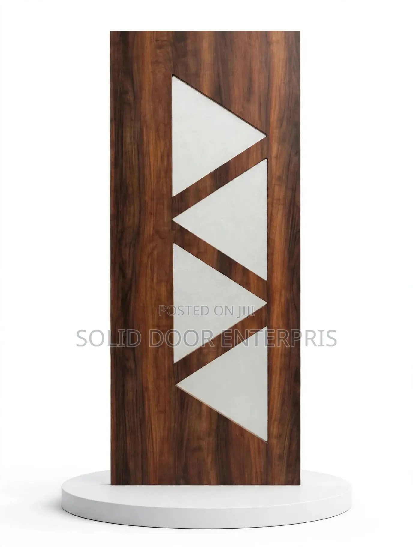 A Top Grade Solid Cedarwood Glass Door