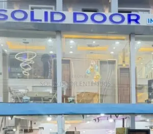 A Top Grade Solid Cedarwood Glass Door