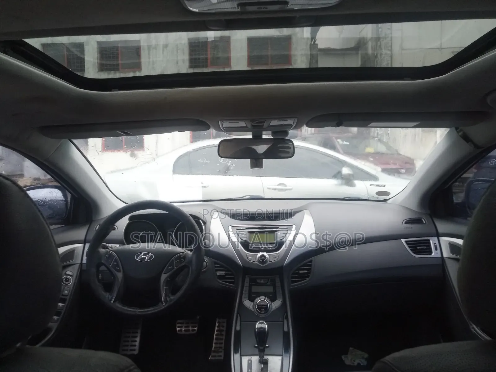 Hyundai Elantra 2013 White