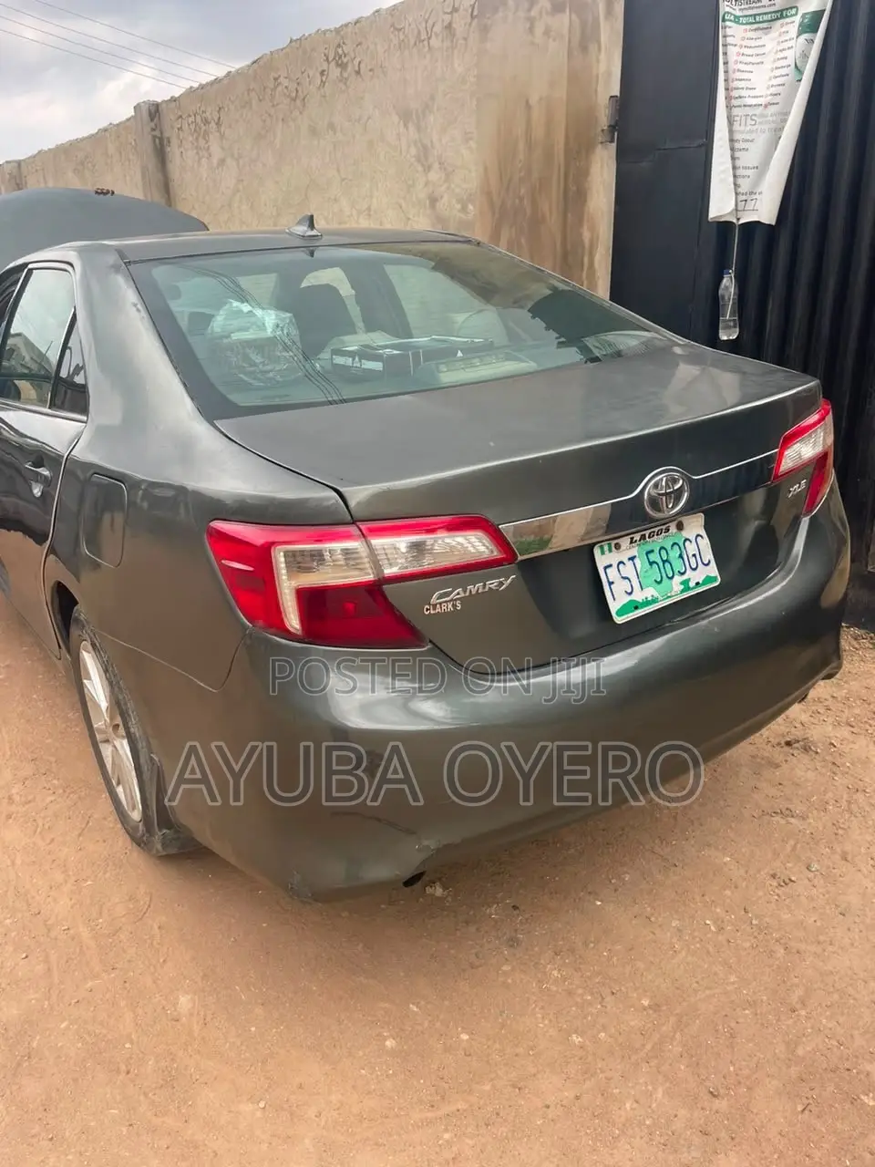 Toyota Camry 2012 Gray