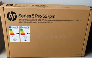 Brand New HP 527pm Monitor "27" QHD USB-C , 3 Years Warranty