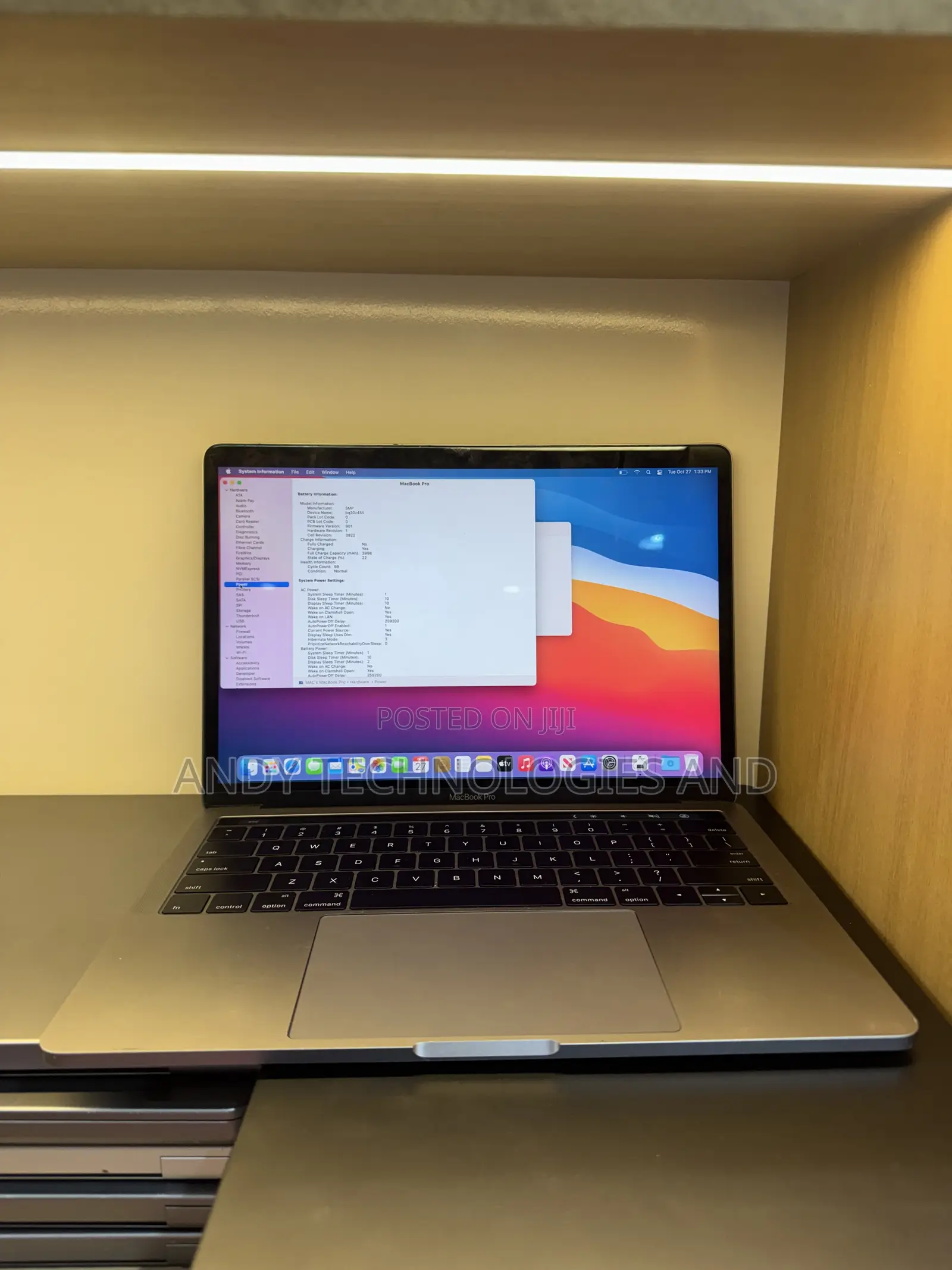 Laptop Apple MacBook Pro 2016 8GB Intel Core i5 SSD 256GB