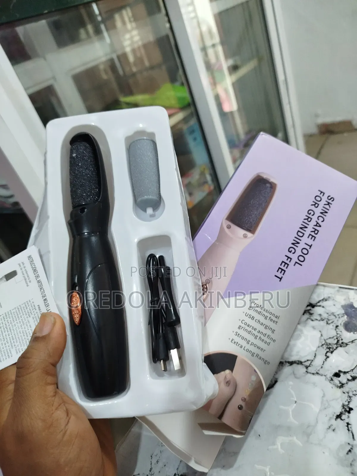 Skincare Tool for Grinding Feet