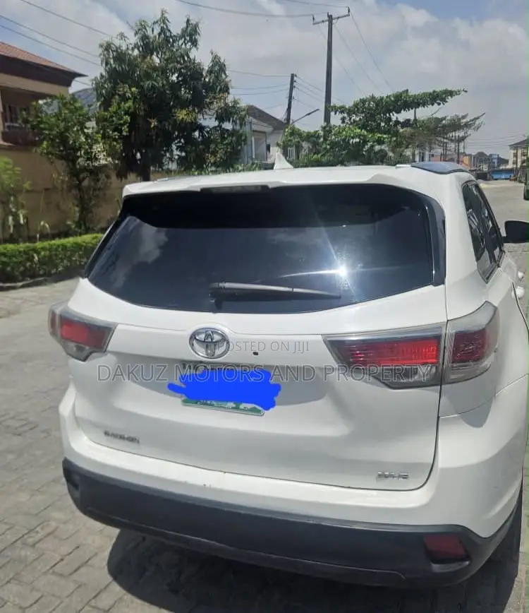 Toyota Highlander 2015 White