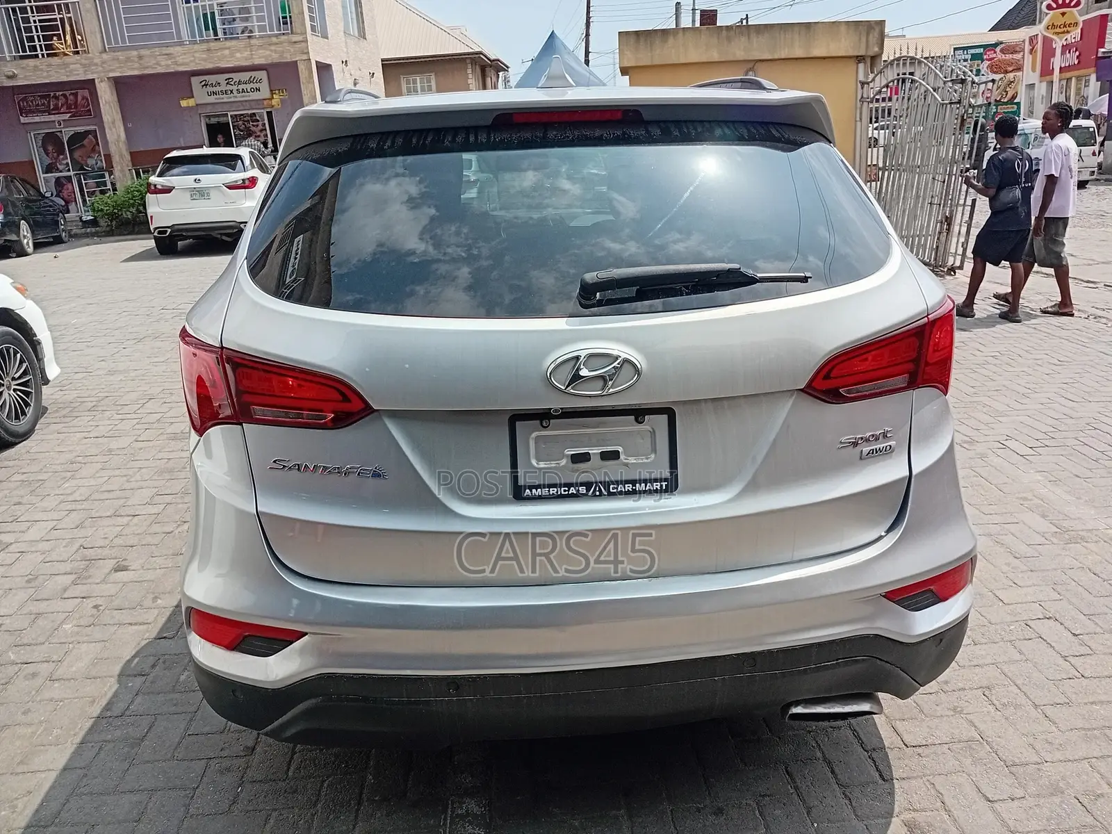 Hyundai Santa Fe 2018 Silver