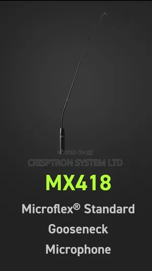 MX418S Shure Microflex Gooseneck Microphone