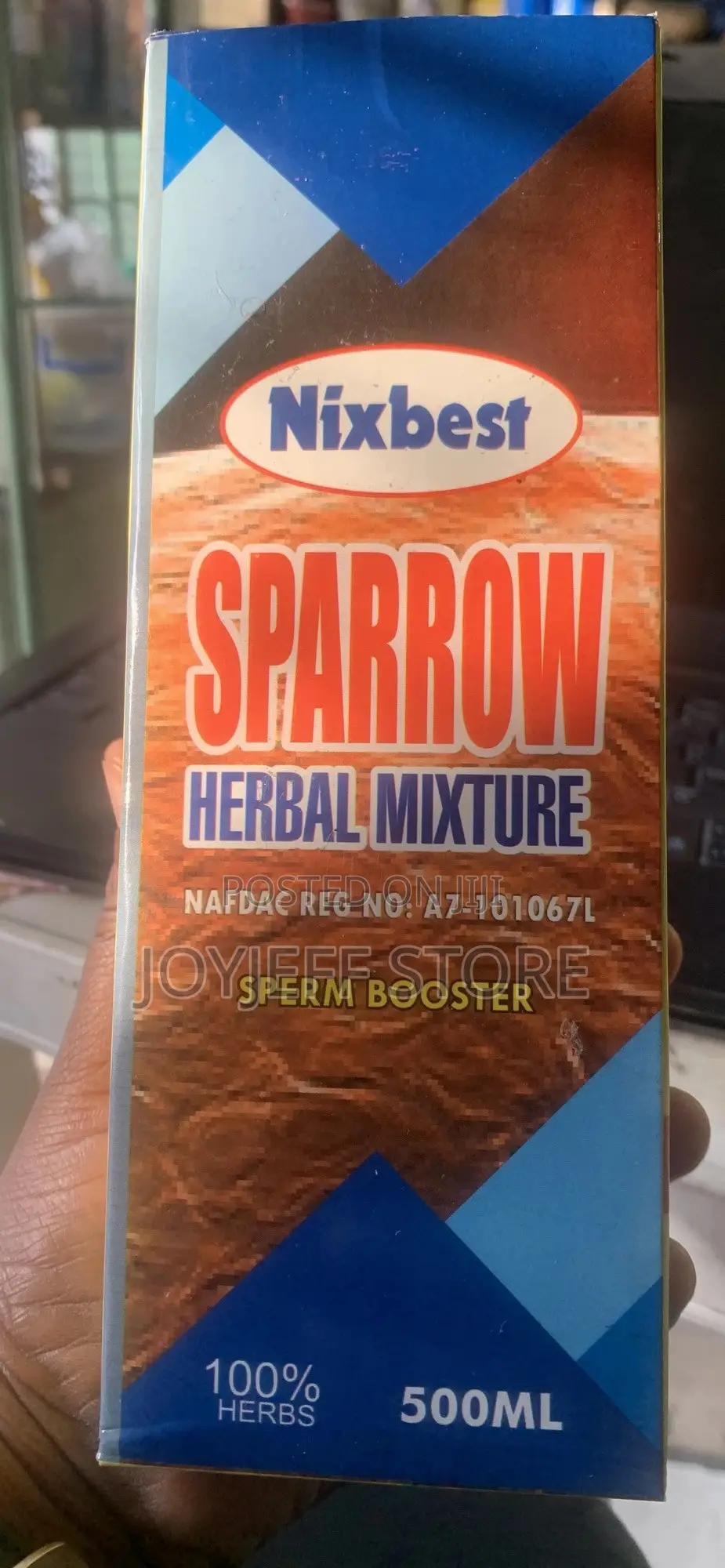 Sparrow Herbal Mixture for Sperm Booster
