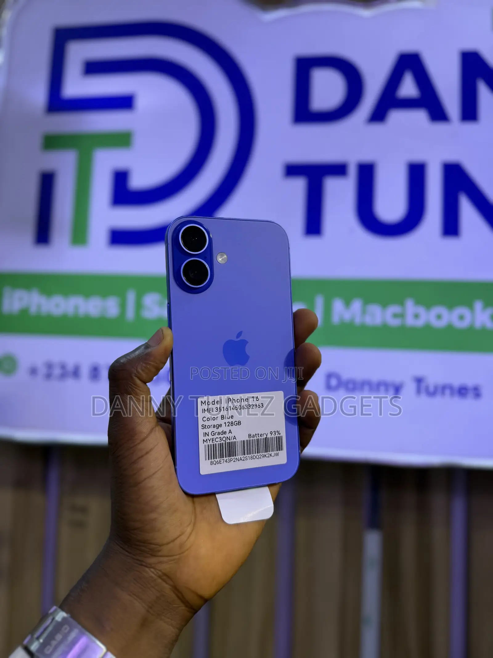 Apple iPhone 16 128 GB Blue
