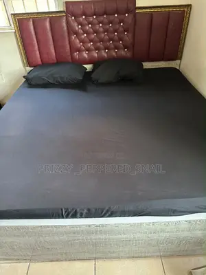 Fairly Used Bedframe , Wooden, Bungurdy Color
