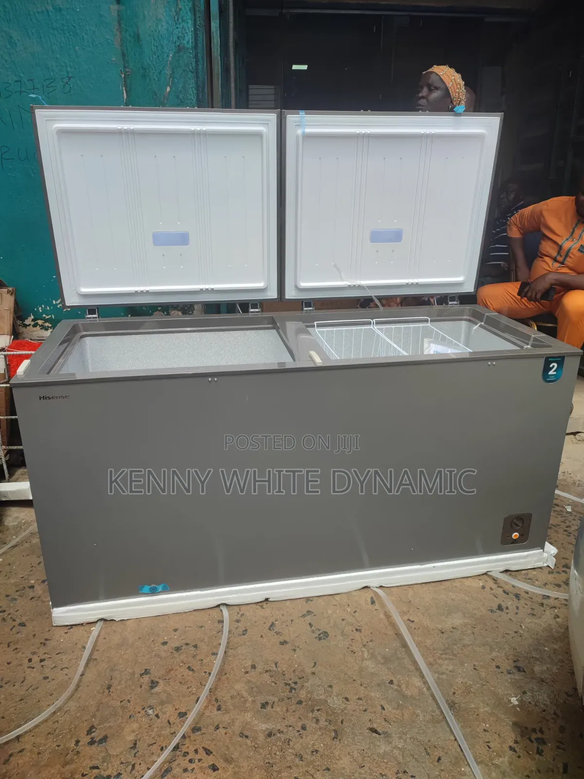 Hisense Double Door Freezer Model FC66DD