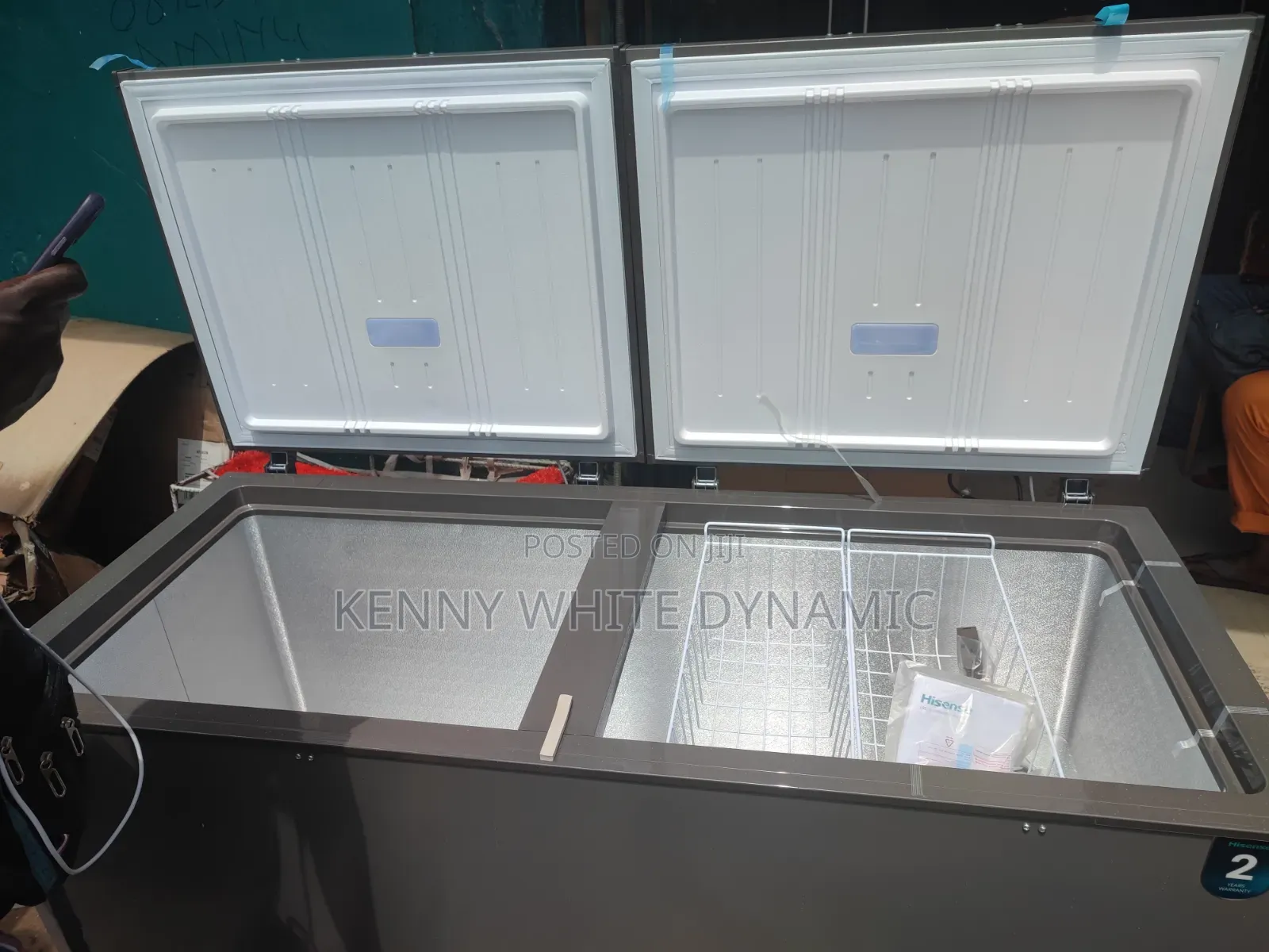 Hisense Double Door Freezer Model FC66DD