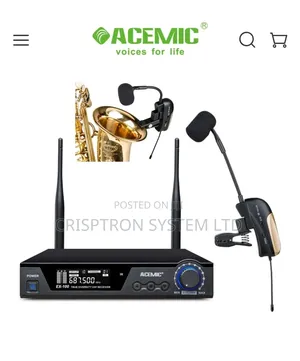 EX100/ST-4 Acemic Wireless Saxophonist Microphone System