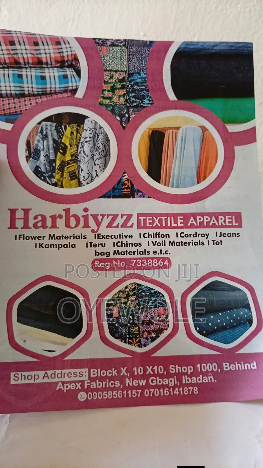 Unisex Fabrics