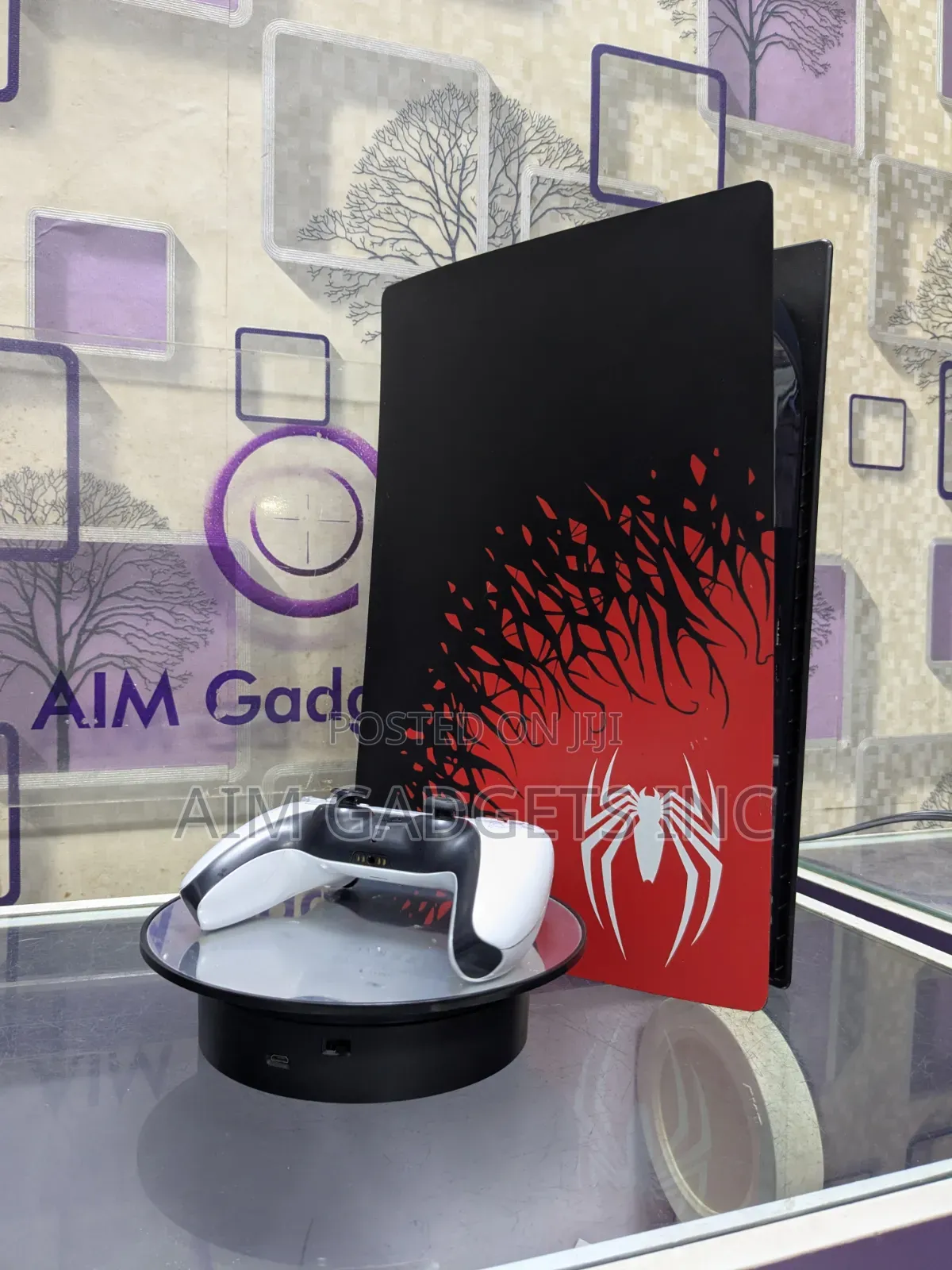 PS 5 Fat, With One Controller (Spider Man Edition)