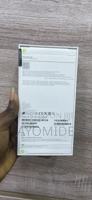 New Apple iPhone 18 Pro Max 256 GB
