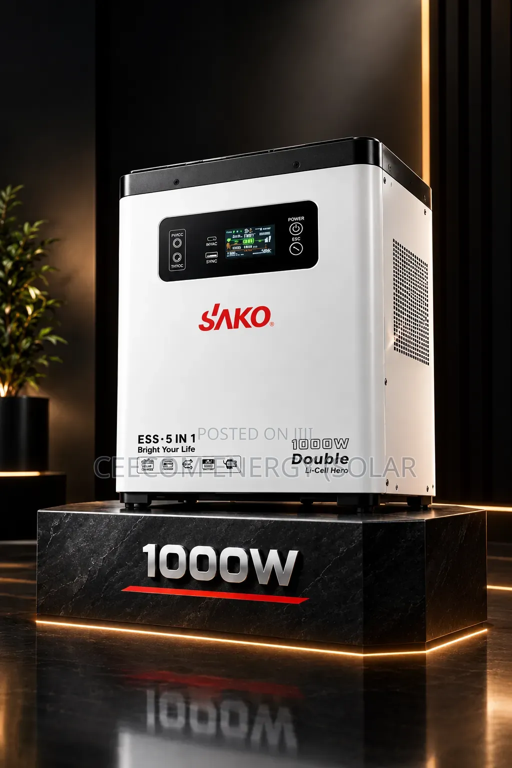All in One Alpha Ess Sako 1000w/2kw Solar Generator