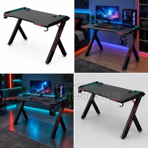 Gaming Desk With RGB Lights