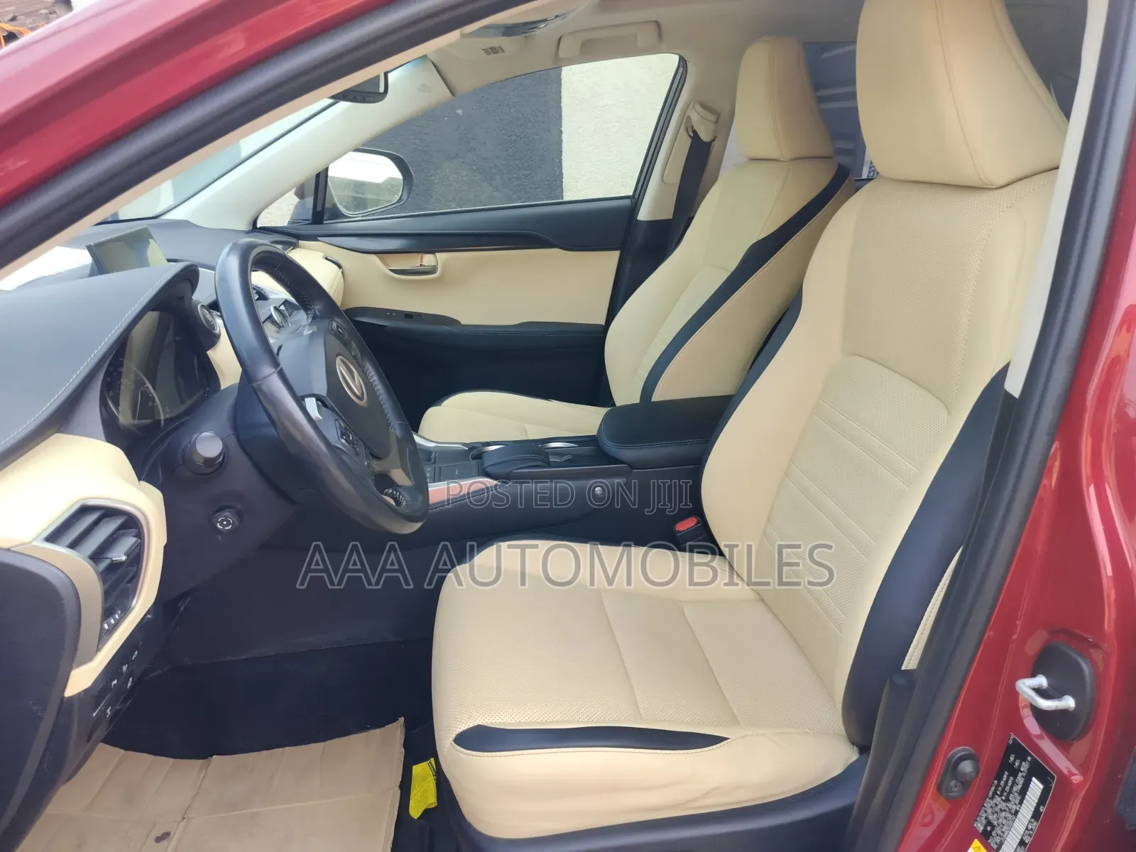 Lexus NX 2015 Red