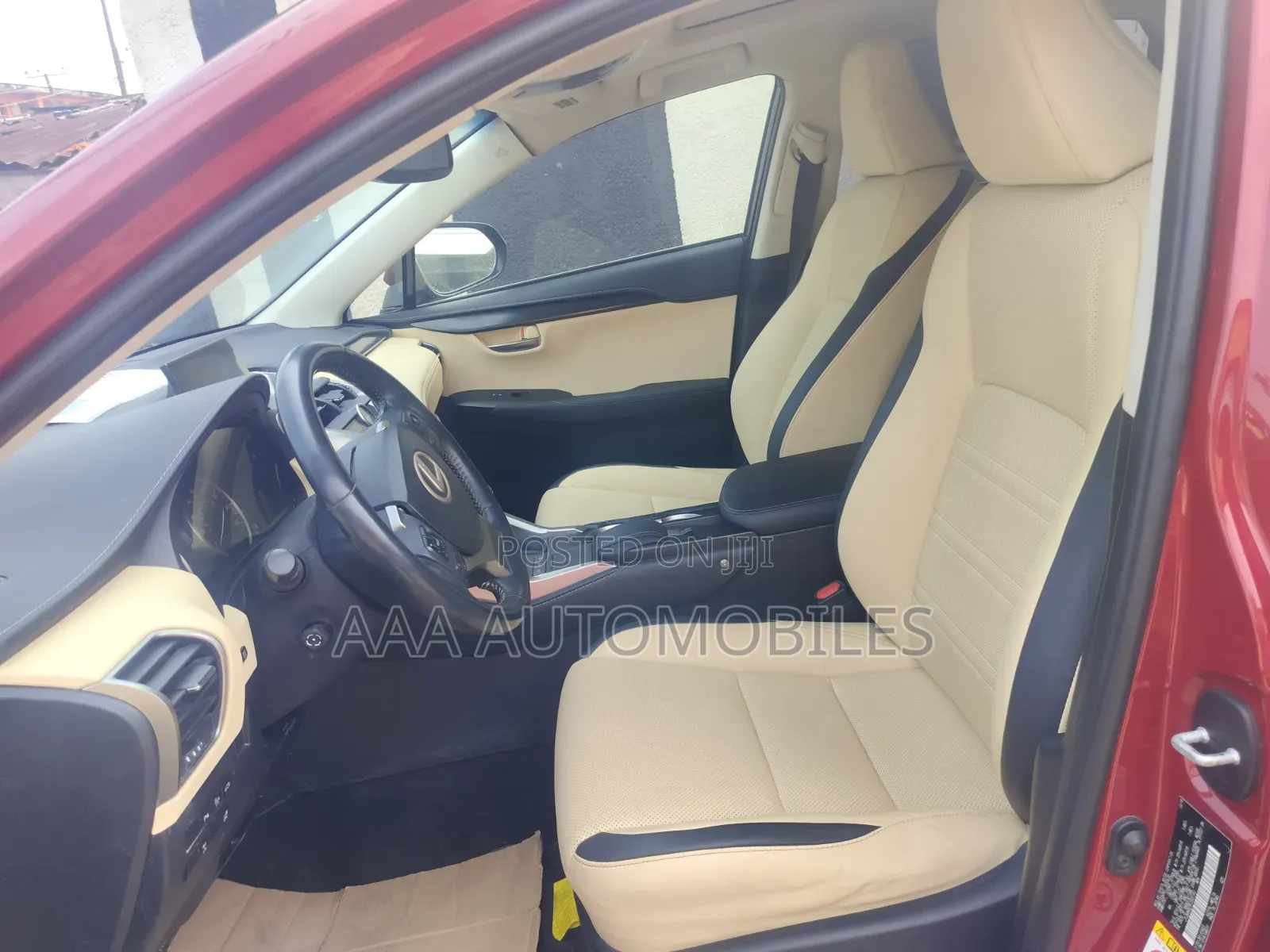 Lexus NX 2015 Red