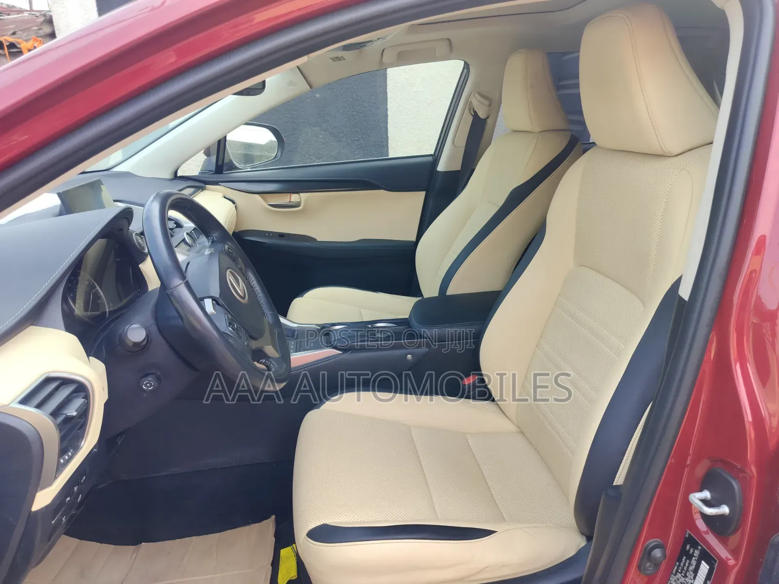 Lexus NX 2015 Red