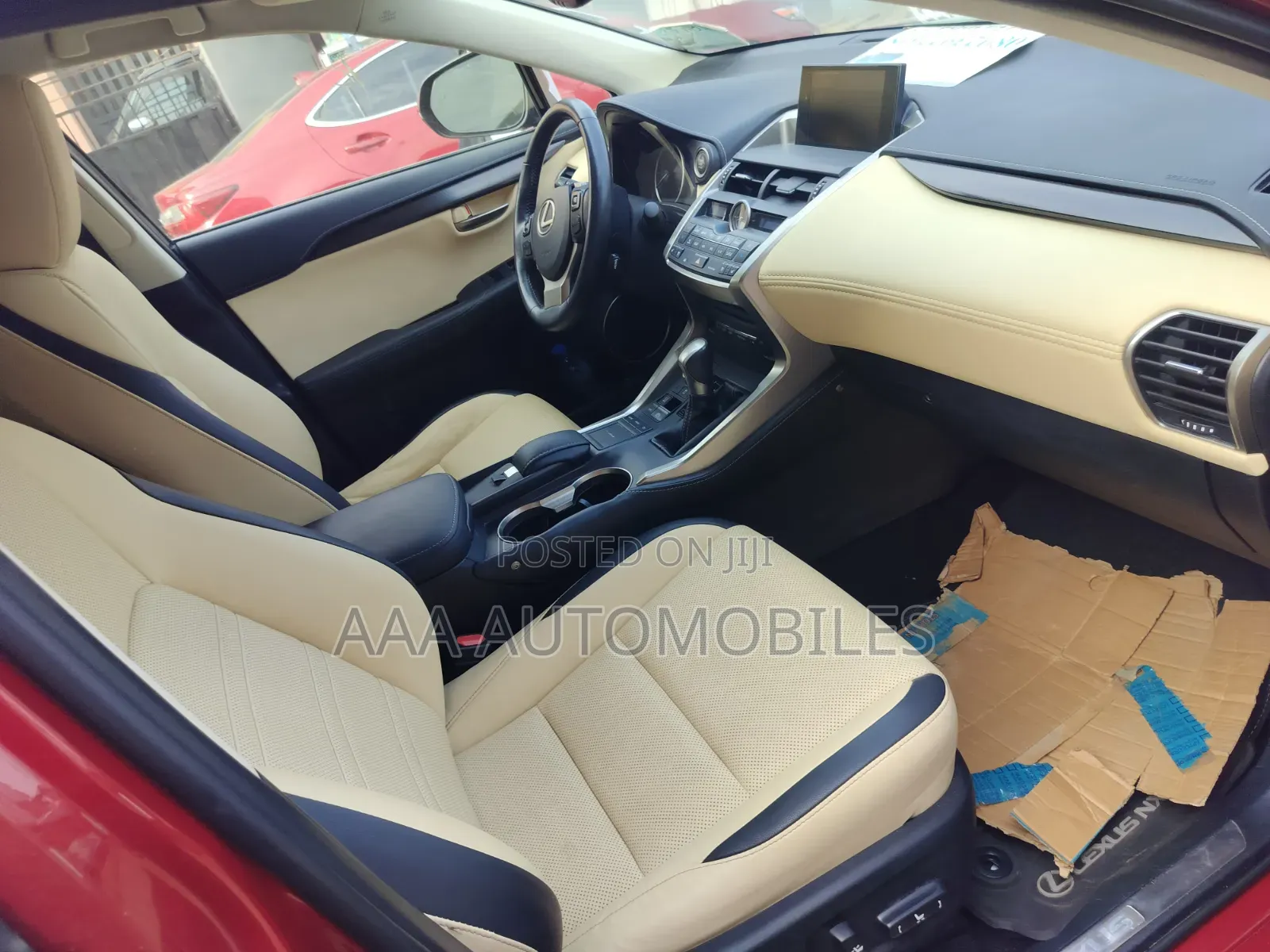 Lexus NX 2015 Red