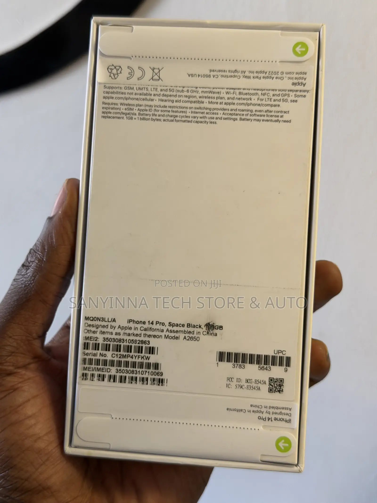 New Apple iPhone 14 Pro 256 GB Black