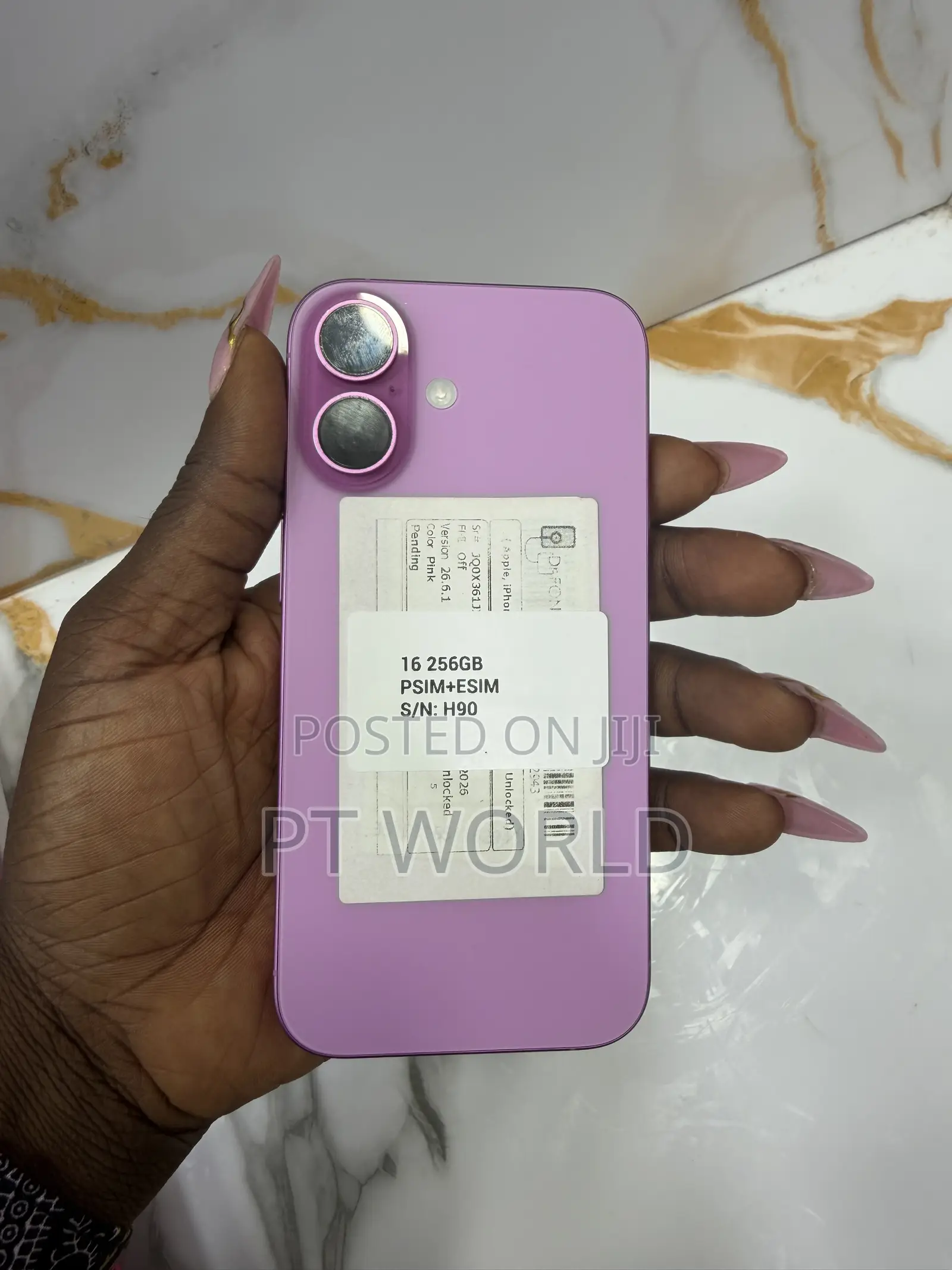 Apple iPhone 16 256 GB Pink