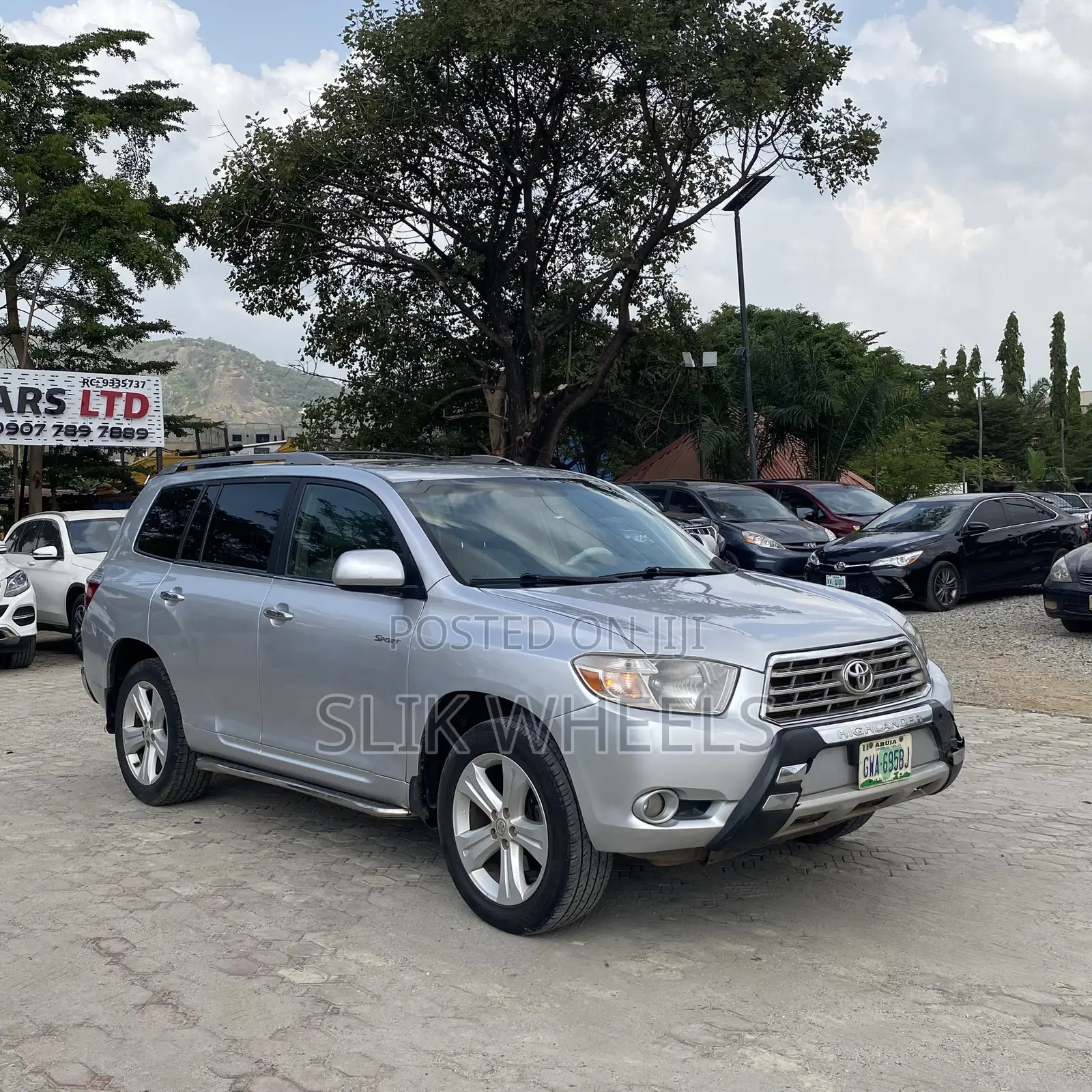 Toyota Highlander 2008 Silver