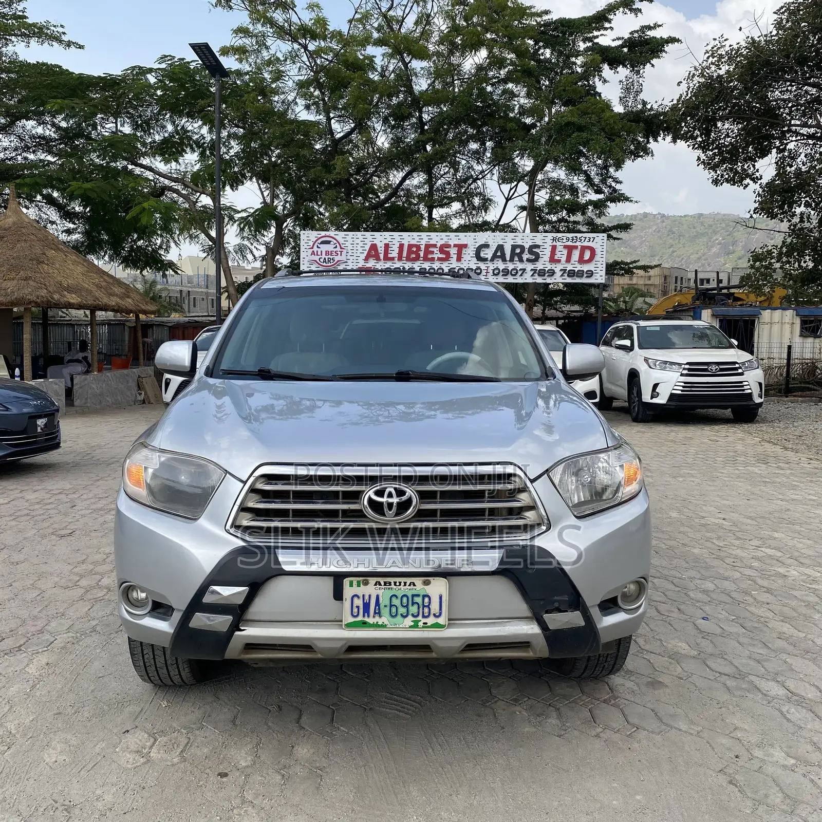 Toyota Highlander 2008 Silver