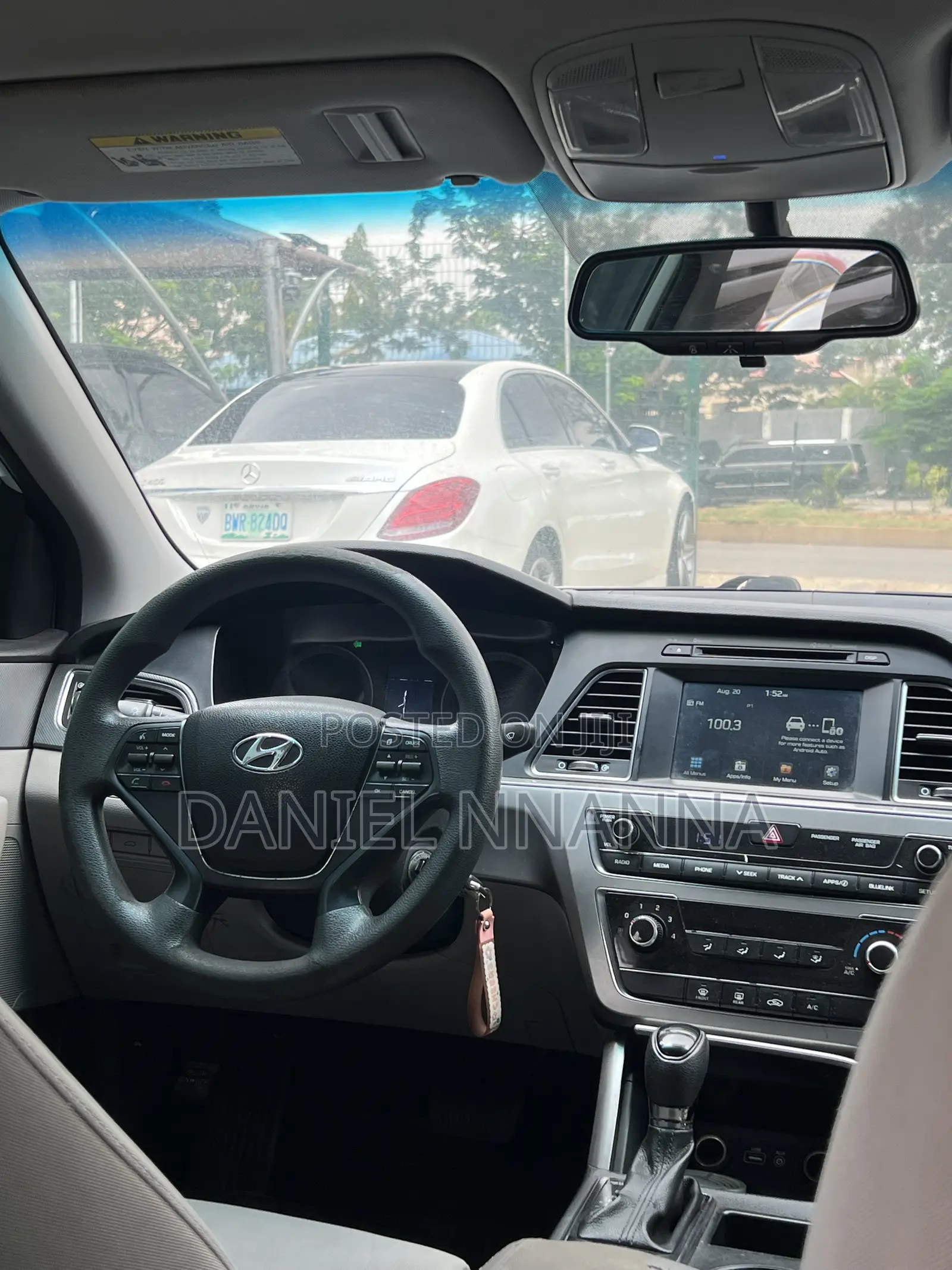 Hyundai Sonata SE 2016 White