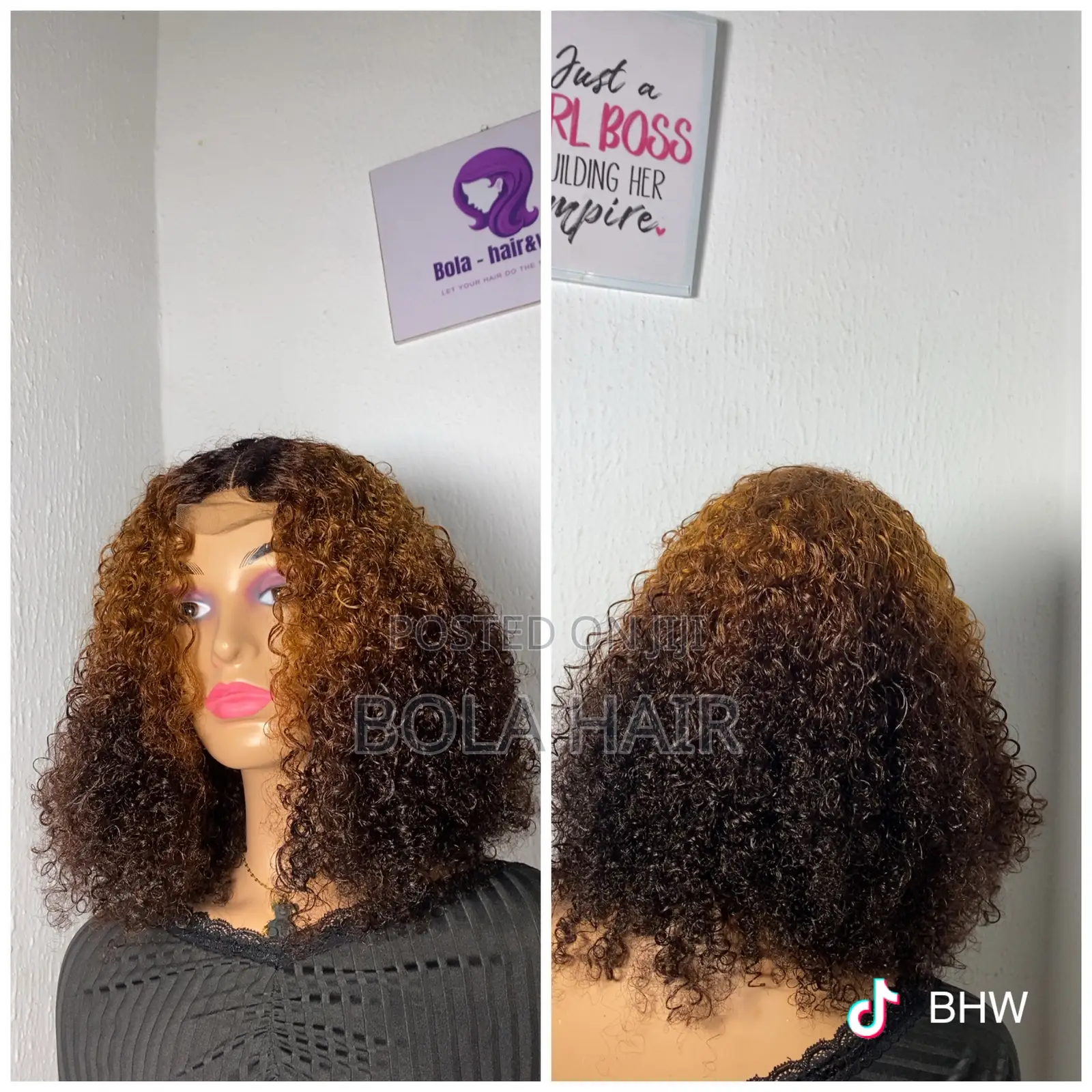 Soft 2*6 3tone Curly Hair