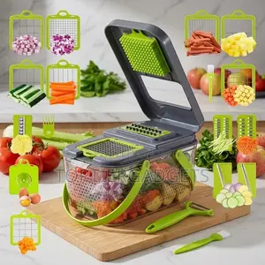 22in1 Multifunctional Manual Vegetable & Salad Cutter/Slicer