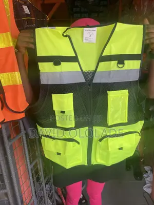 Vital Works Tell Net Reflective Jacket With Zip and Pocket
