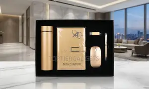 5in1 Corporate Gift Set With Mouse & Flash Drive