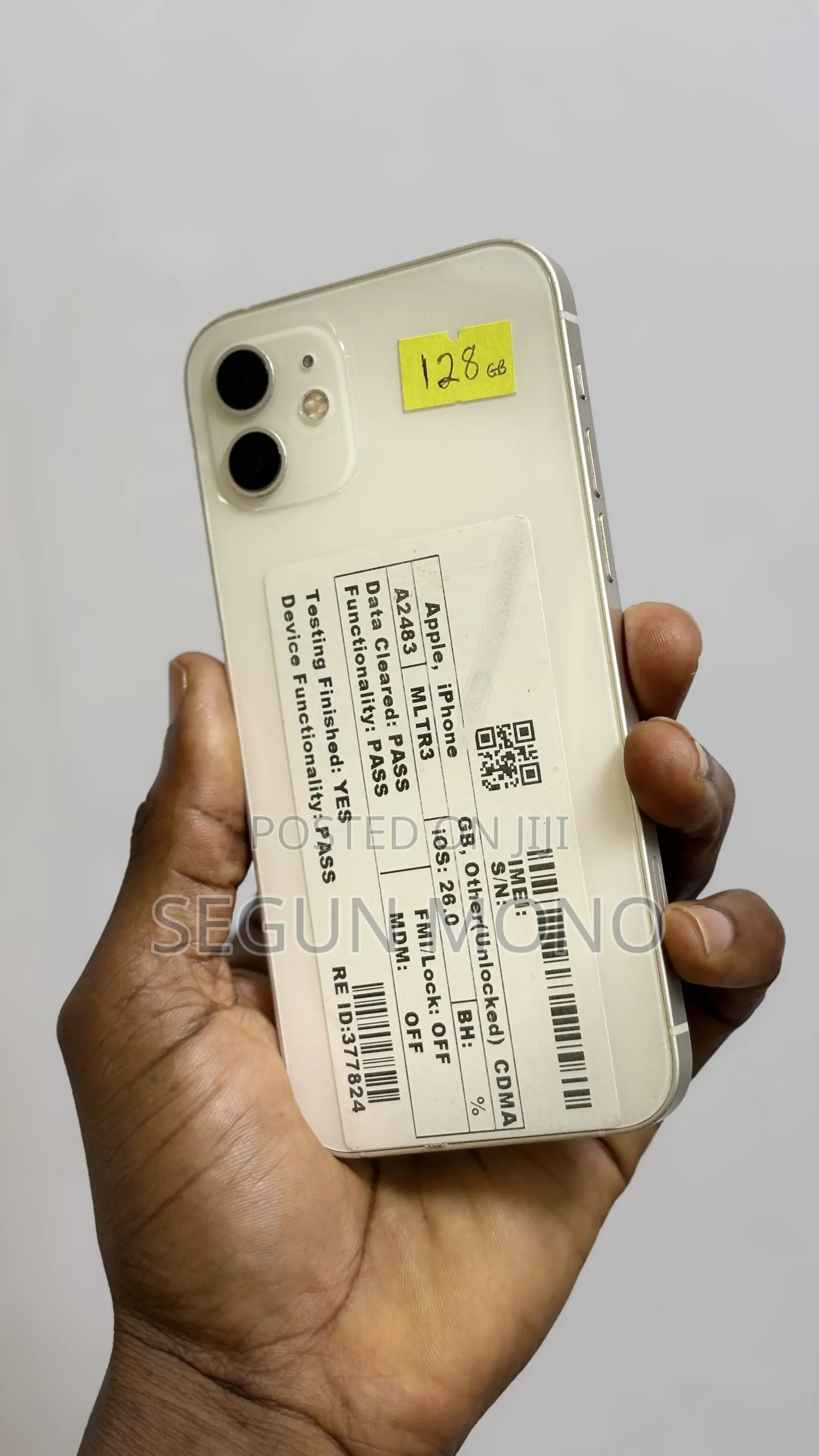 Apple iPhone 12 128 GB White
