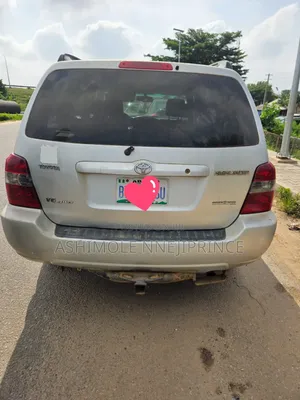 Toyota Highlander Limited V6 4x4 2004 Silver