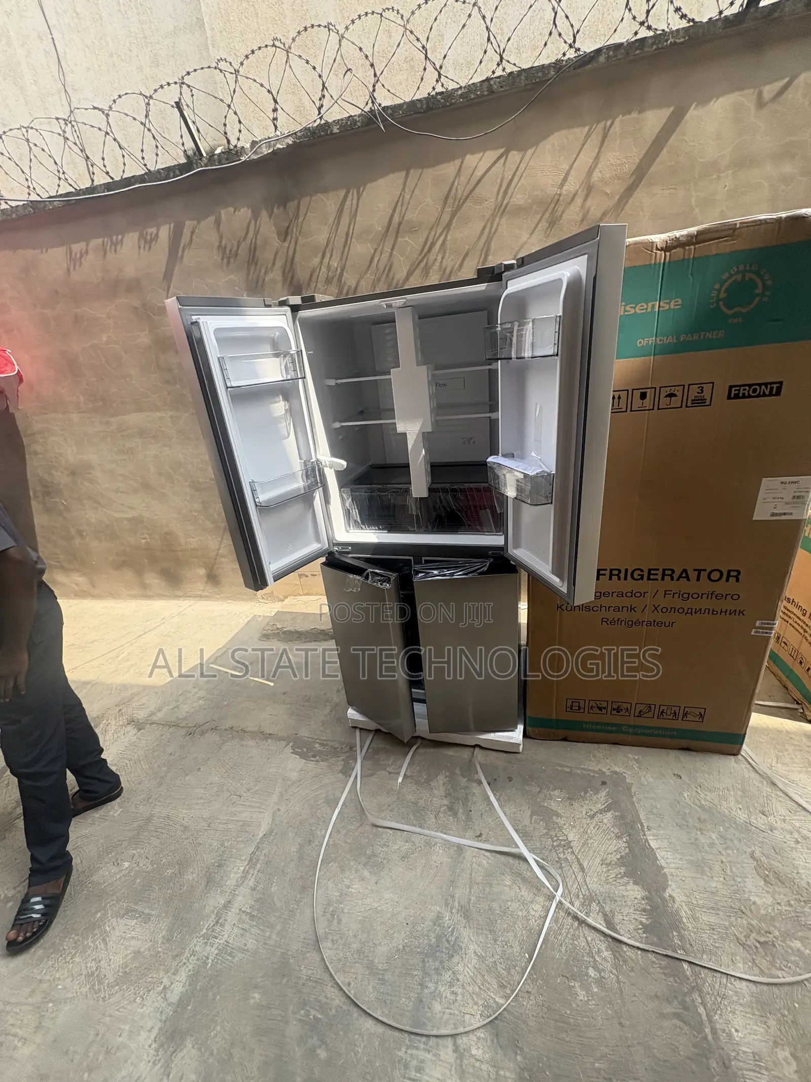 Hisense 392L Inverter Refrigerator With Spacious Storage