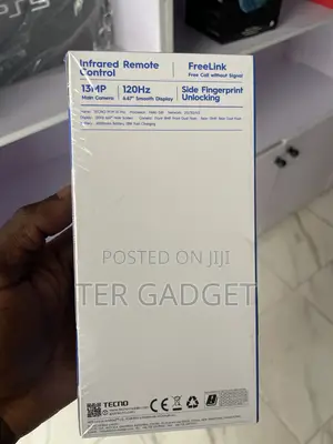 New Tecno Pop 10 Pro 128 GB Black