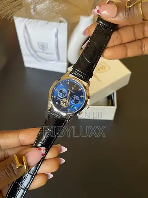 Men Leather Watch